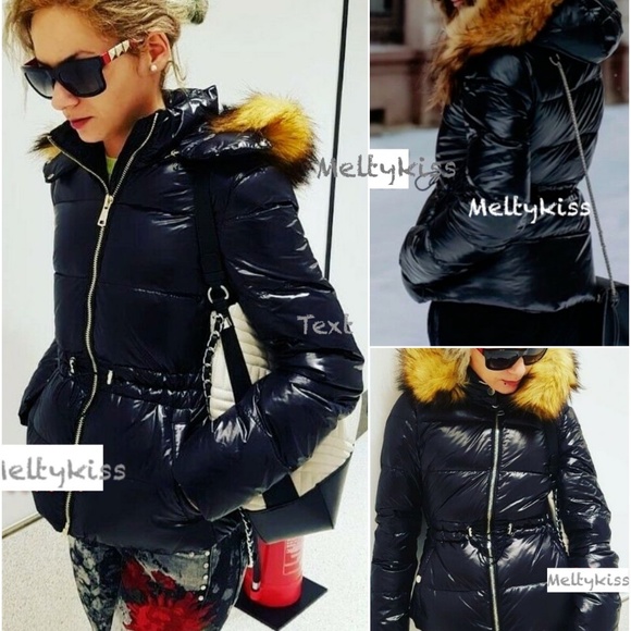 zara shiny puffer jacket